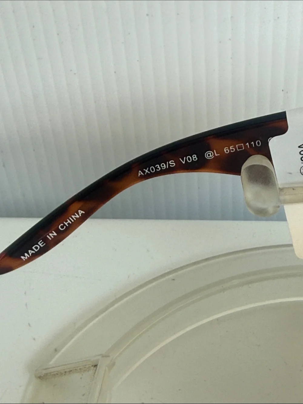 NEW ARMANI EXCHANGE AX039/S HAVANA TORTOISE Brown Sunglasses NEW WITHOUT TAGS